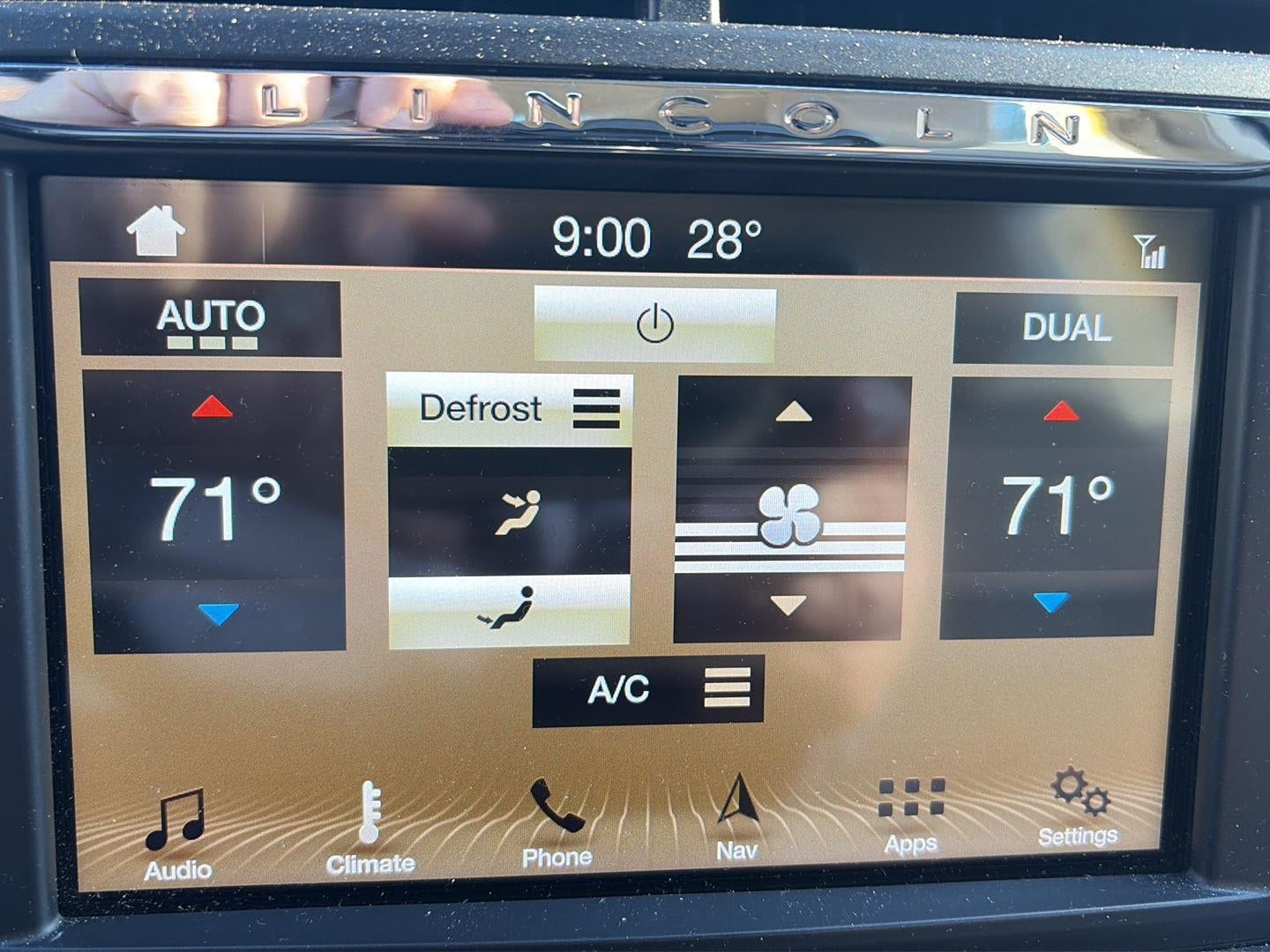 2018 Lincoln Continental Select