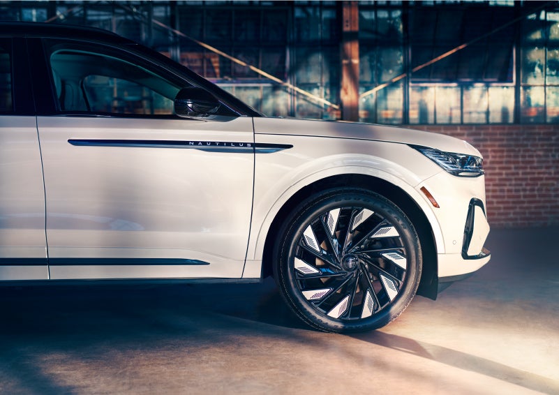 The wheels of the available Jet Appearance Package are highlighted. | Sentry Lincoln in Medford MA