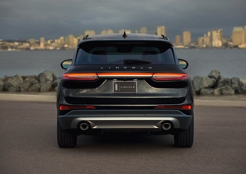 The rear lighting of the 2025 Lincoln Corsair® SUV spans the entire width of the vehicle. | Sentry Lincoln in Medford MA