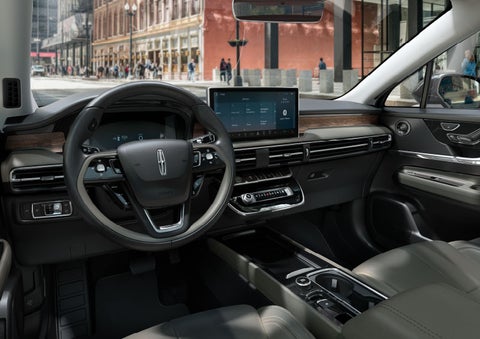 The interior dashboard of 2024 Lincoln Corsair® SUV is shown here. | Sentry Lincoln in Medford MA