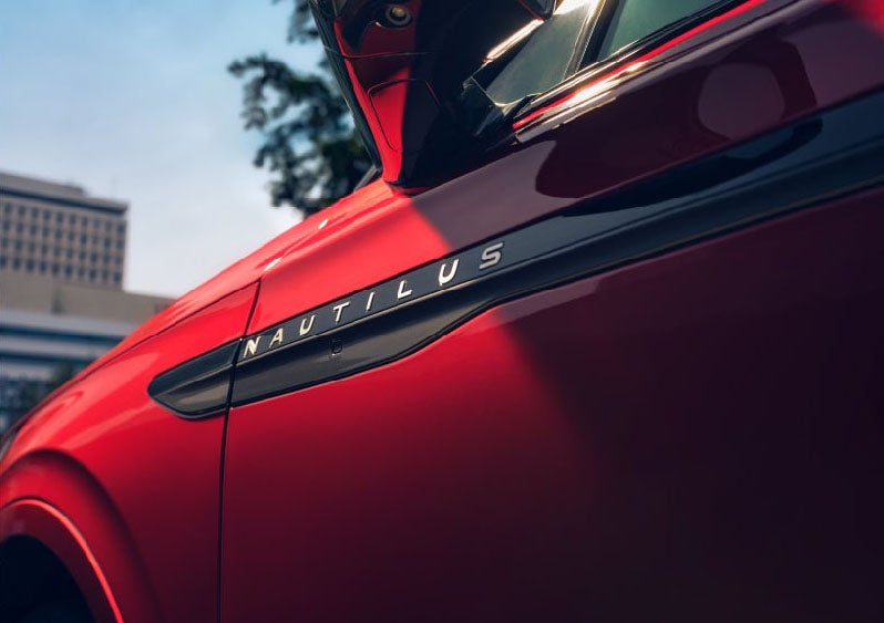 A side badge on the passenger door reads Nautilus. | Sentry Lincoln in Medford MA