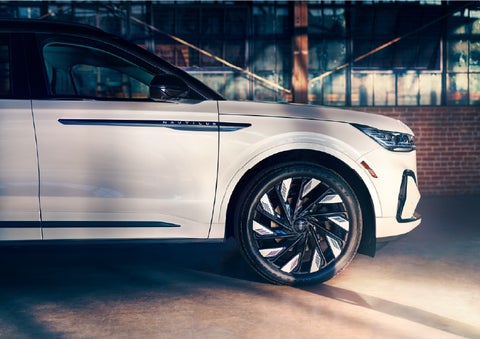 The wheels of the available Jet Appearance Package are highlighted. | Sentry Lincoln in Medford MA