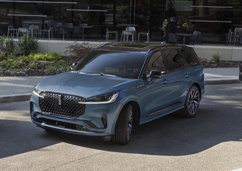 A 2026 Lincoln Black Label™ Aviator® SUV is shown with the available Special Edition Package. | Sentry Lincoln in Medford MA