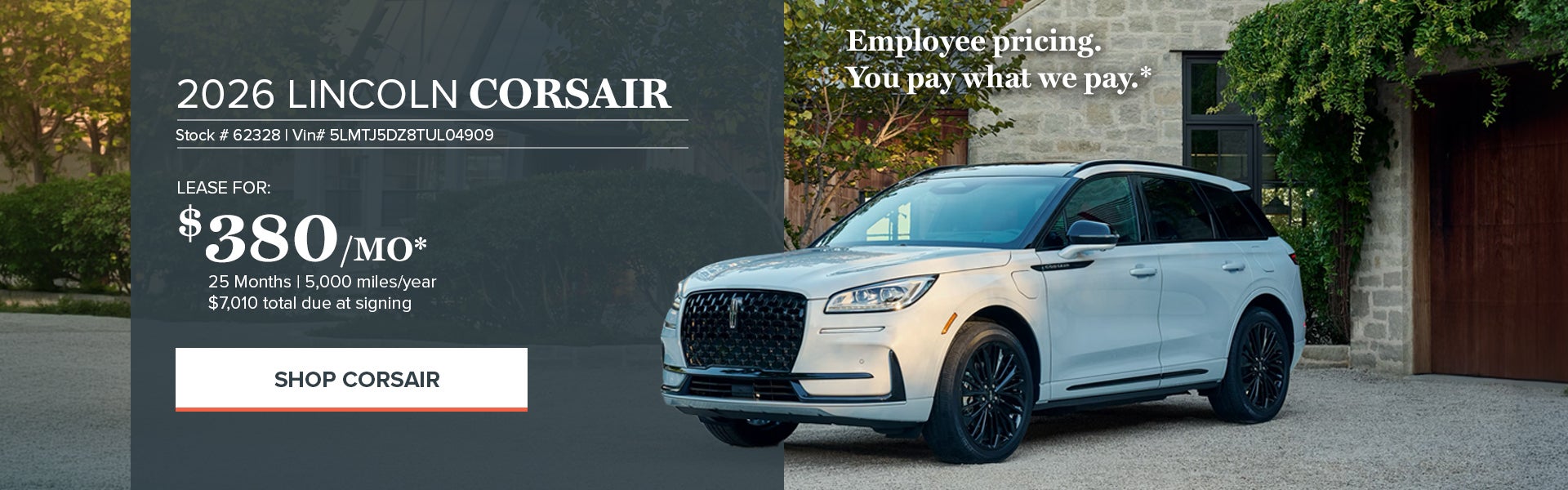 2026 LINCOLN CORSAIR