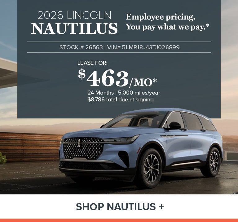 2026 LINCOLN nautilus