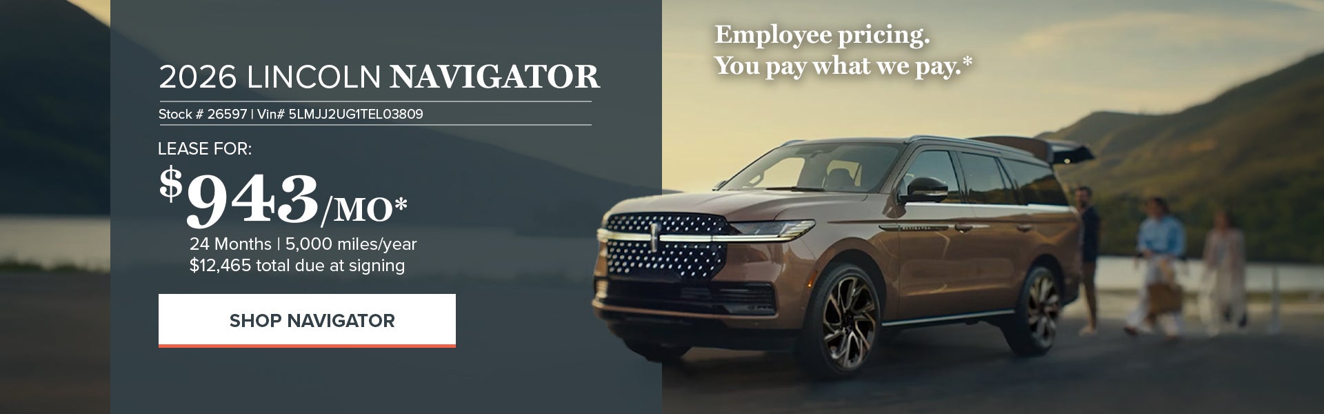 2026 LINCOLN NAVIGATOR