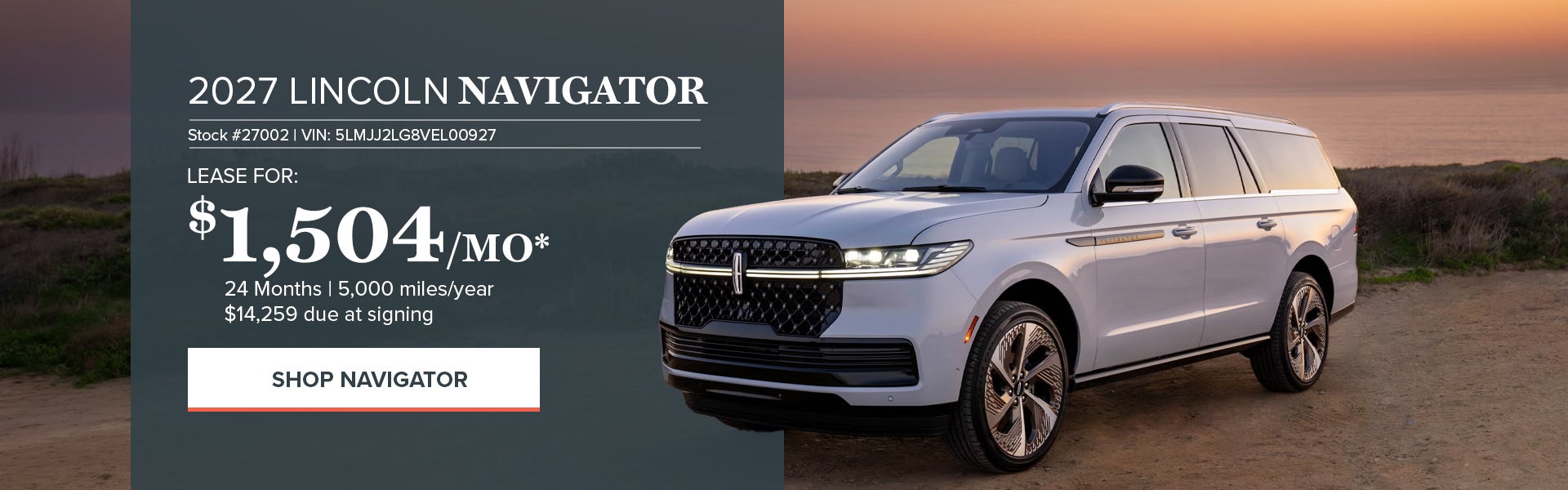 2027 Lincoln Navigator