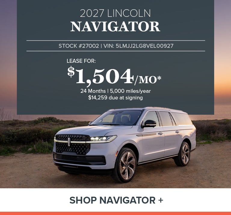 2027 Lincoln Navigator