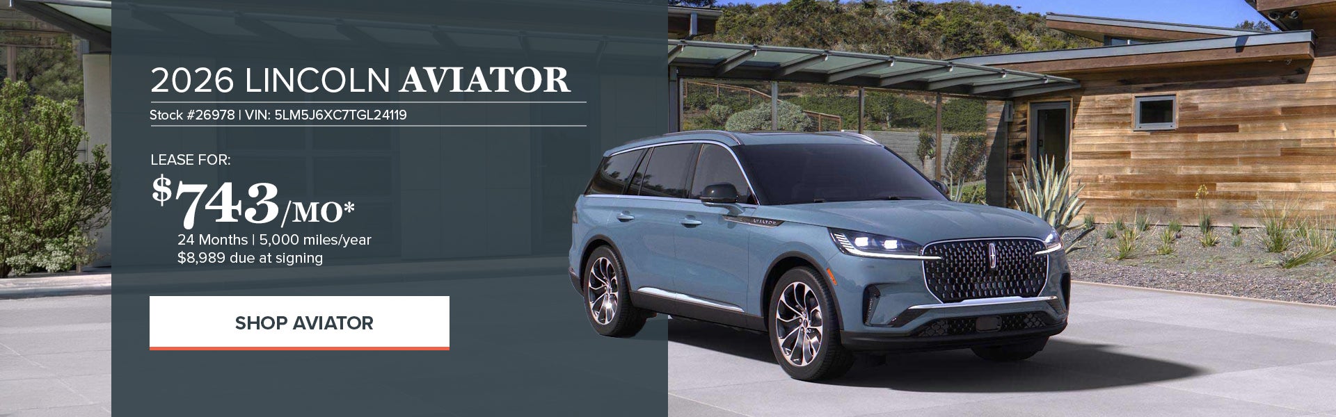 2026 Lincoln Aviator