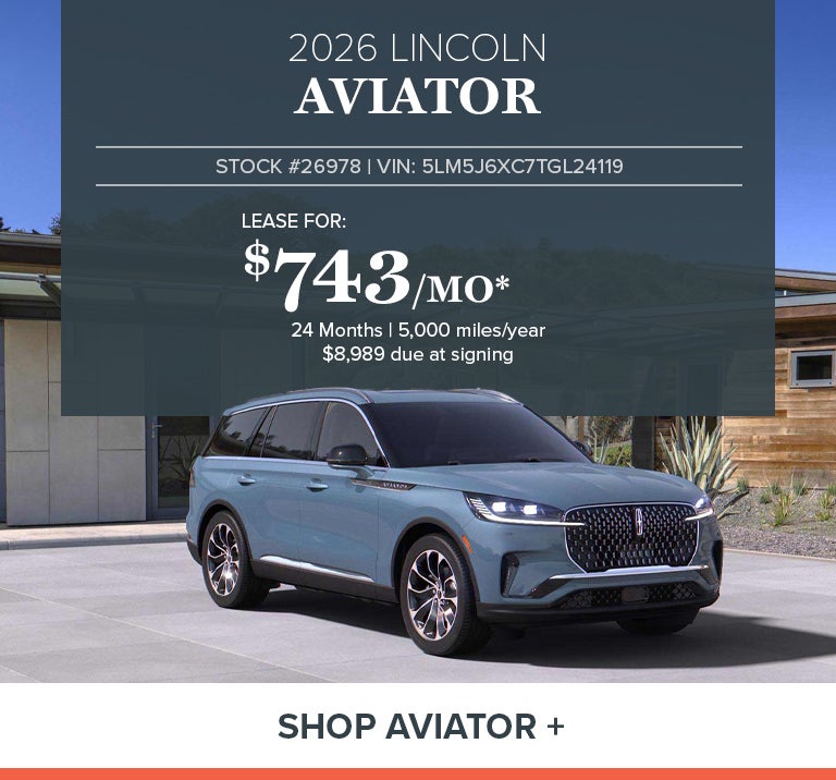 2026 Lincoln Aviator