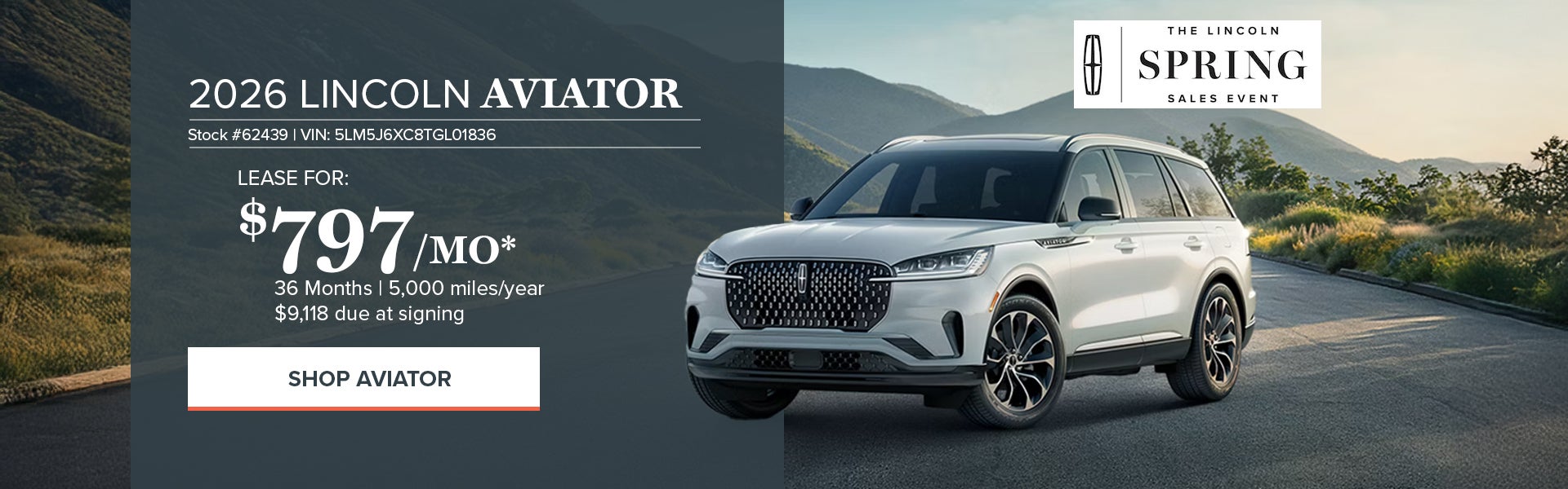 2026 Lincoln Aviator