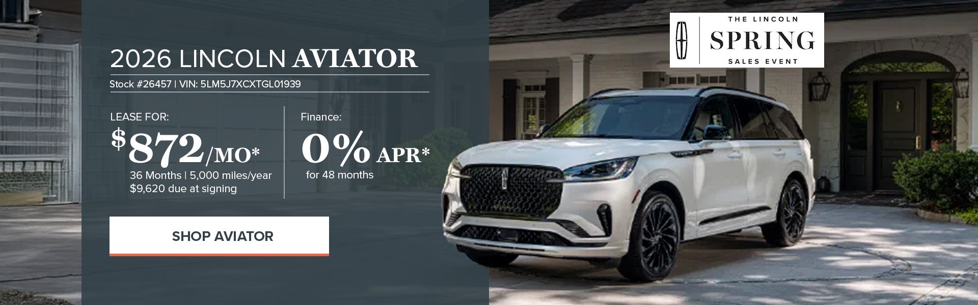 Lincoln April Savings