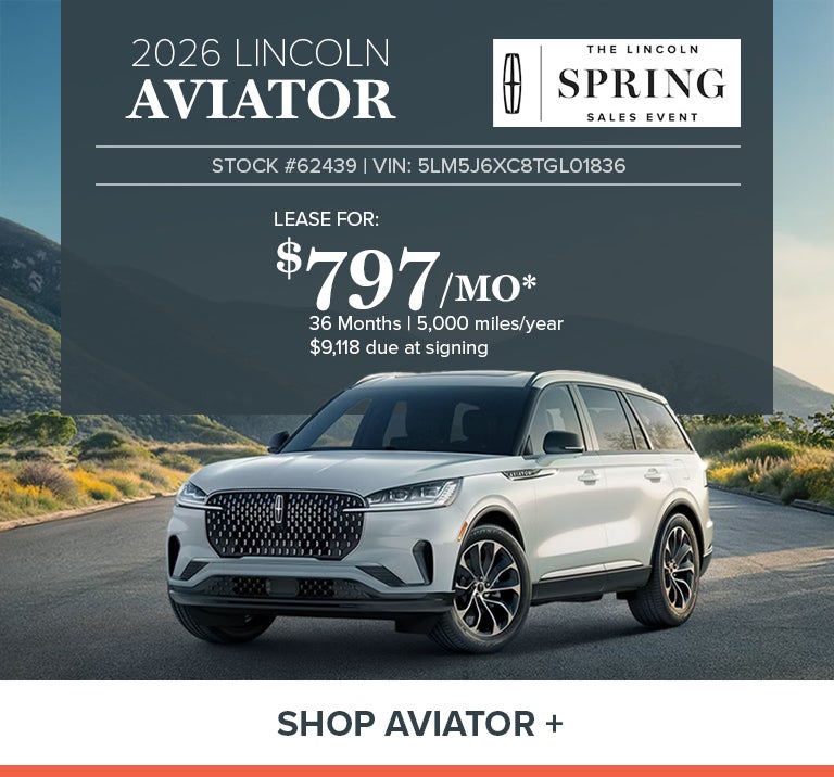 2026 Lincoln Aviator