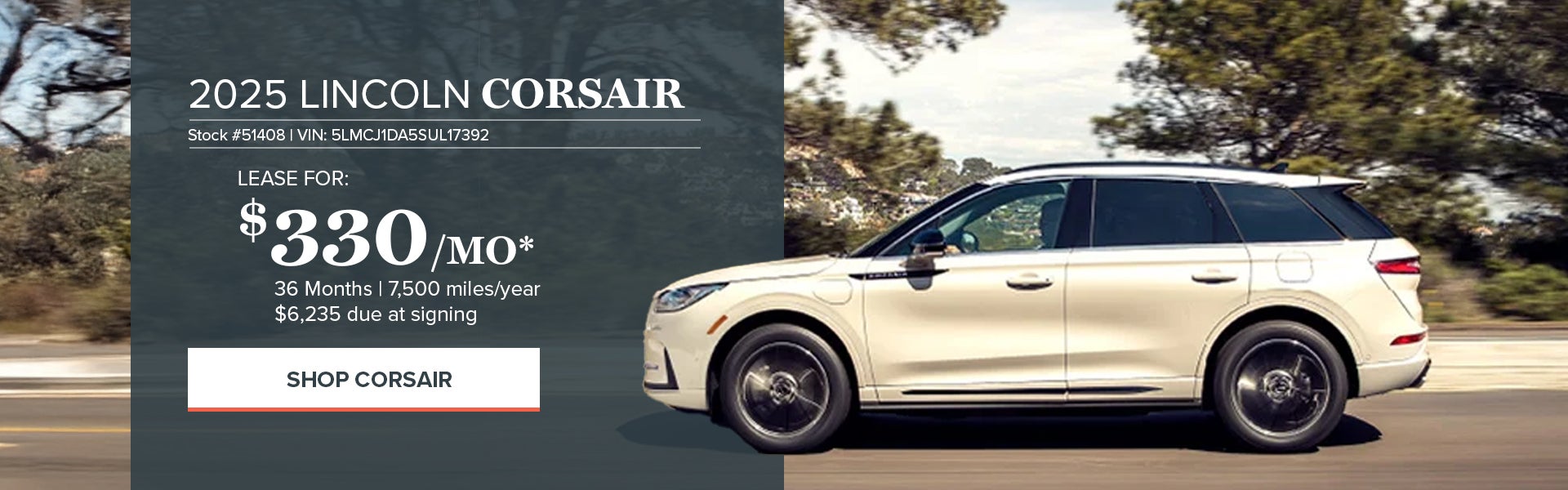 2025 Lincoln Corsair 