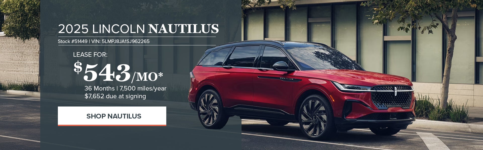 2025 Lincoln Nautilus