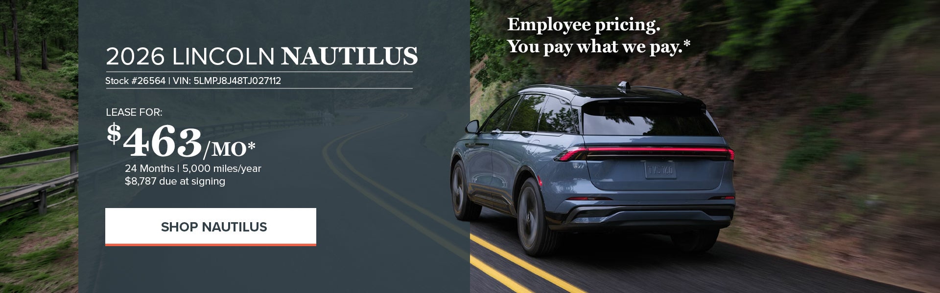 2026 Lincoln Nautilus