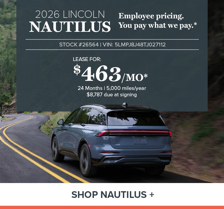 2026 Lincoln Nautilus
