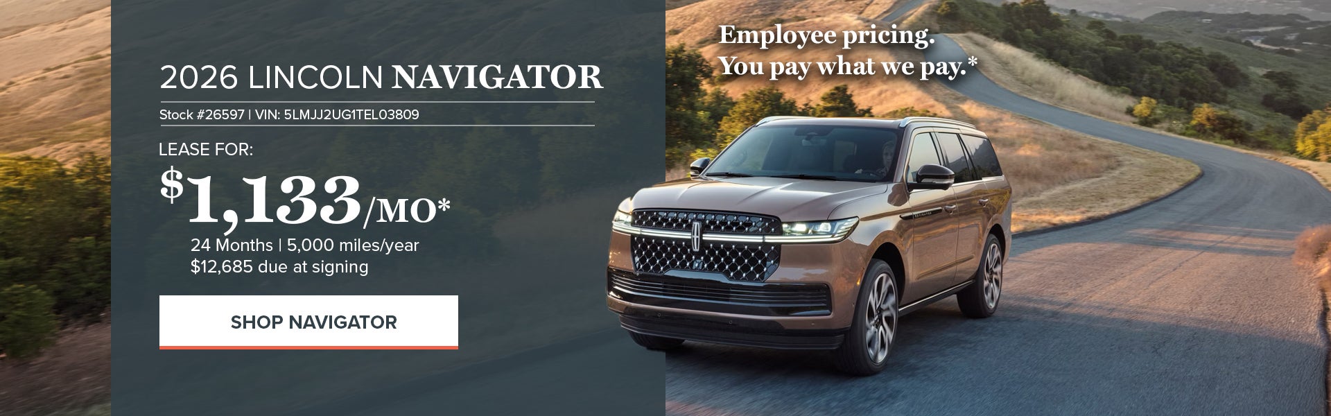 2026 Lincoln Navigator